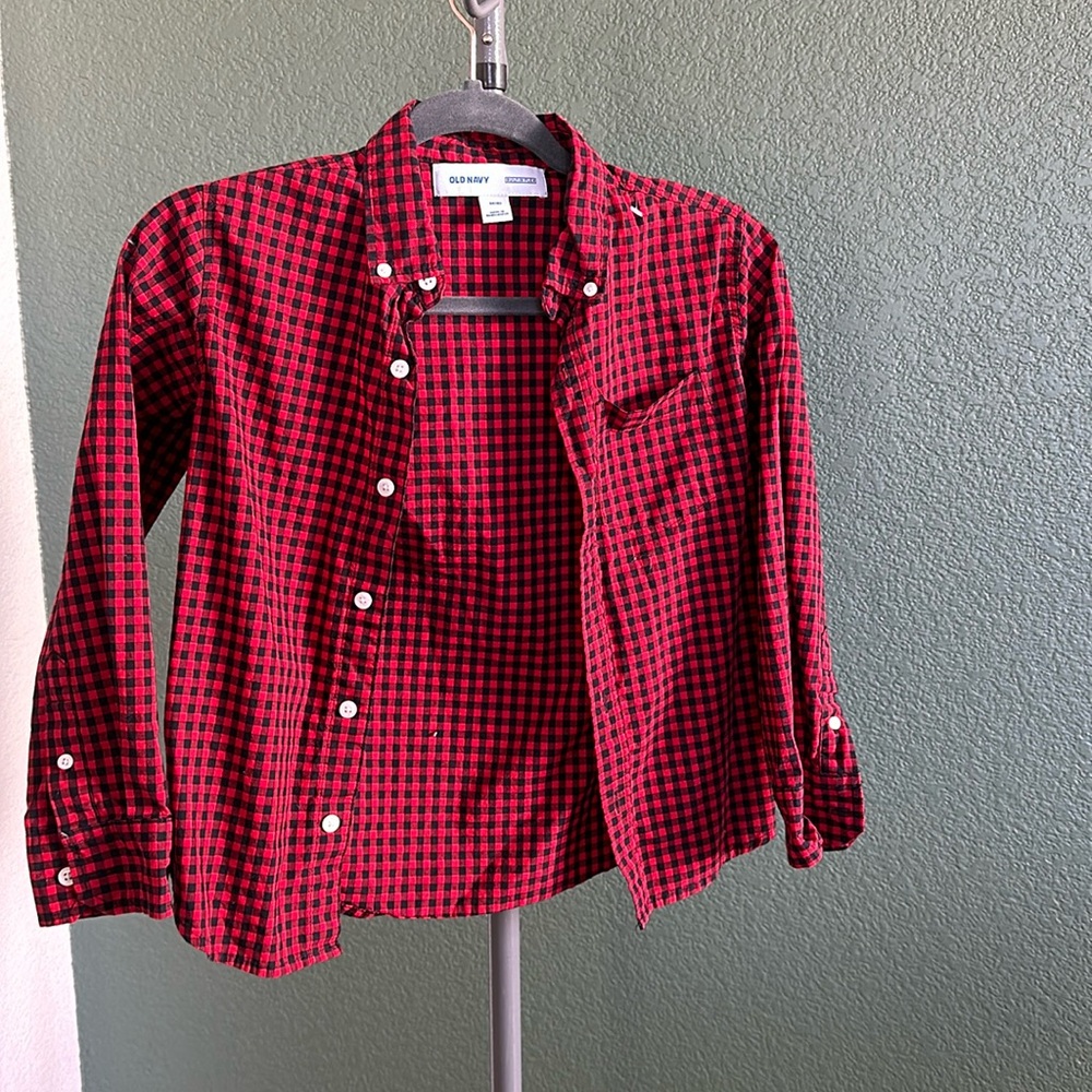 Boys button up
